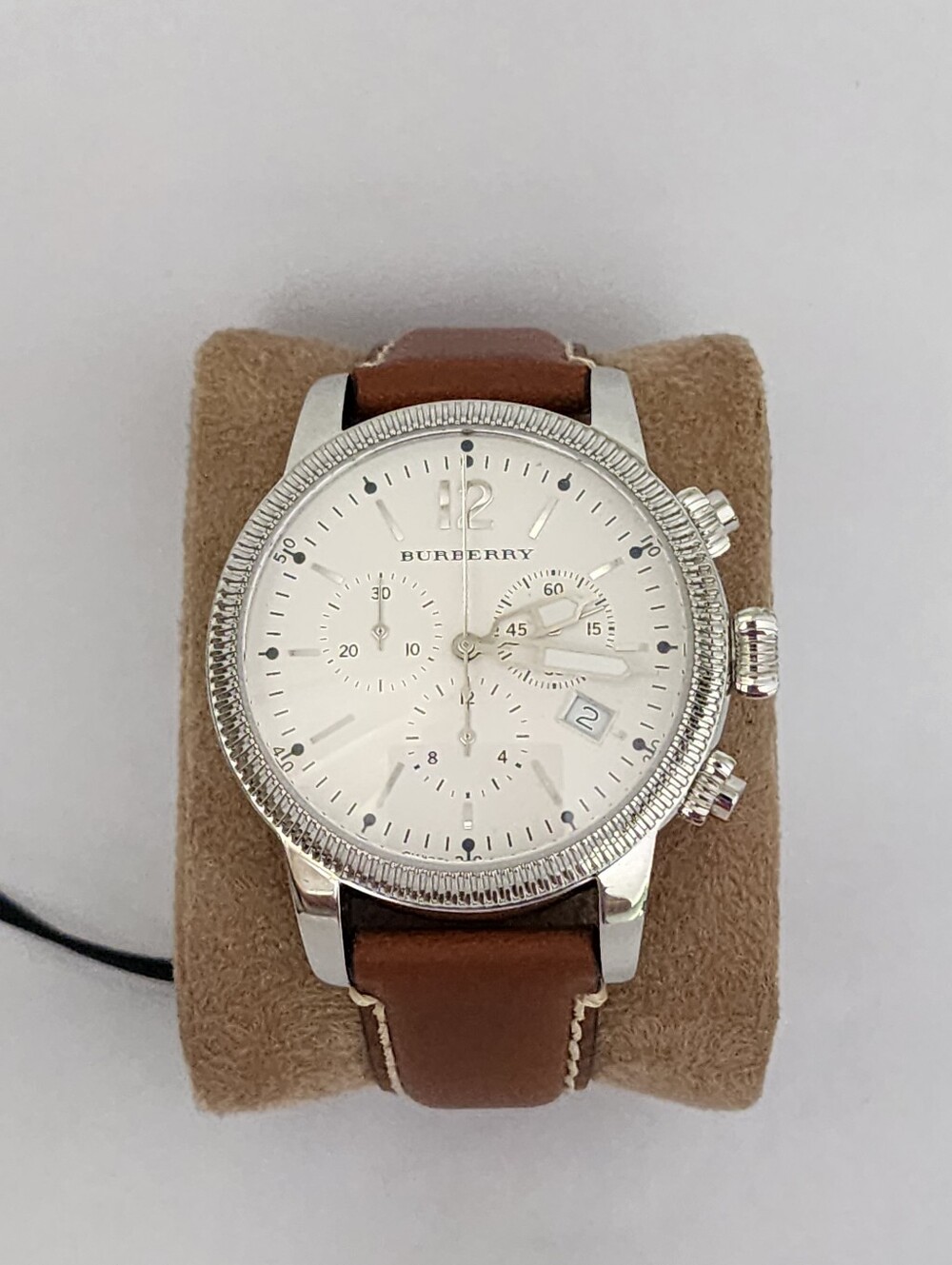 $695 Brand New Burberry Men Watch Chronograph BU7817 "The Utilitarian" 42 mm